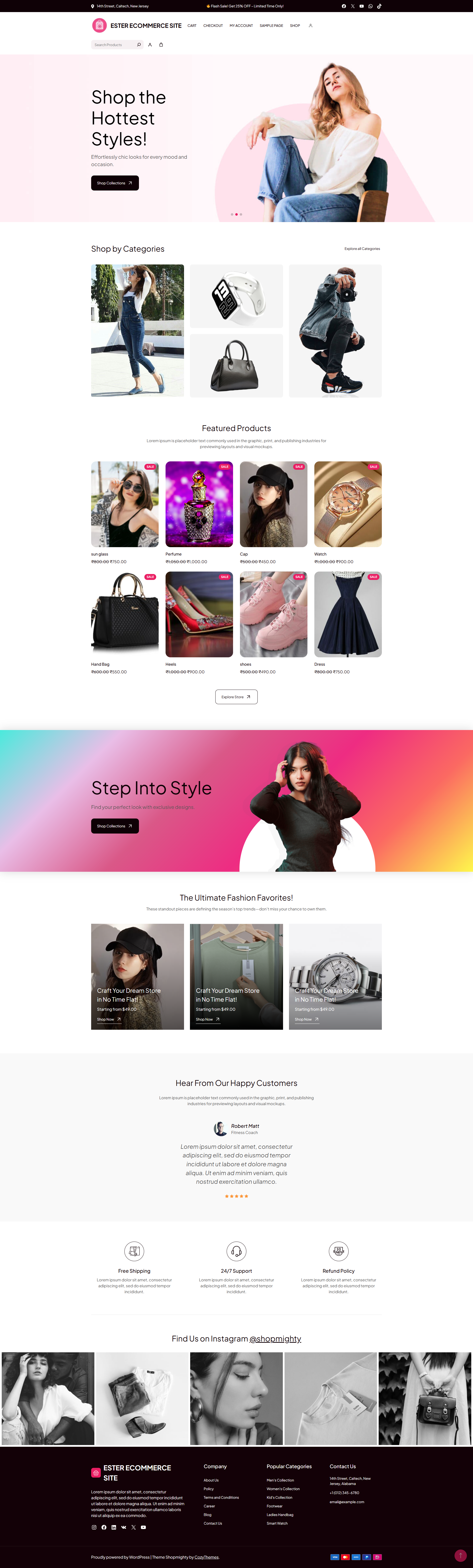 Ester_Ecommorce store